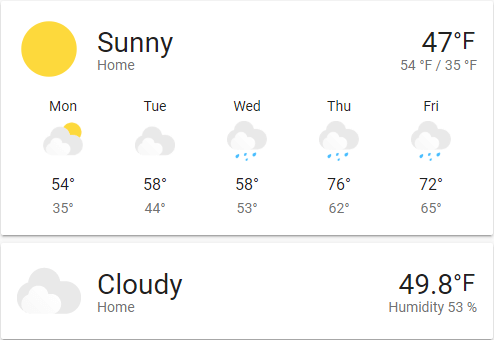 weather project preview